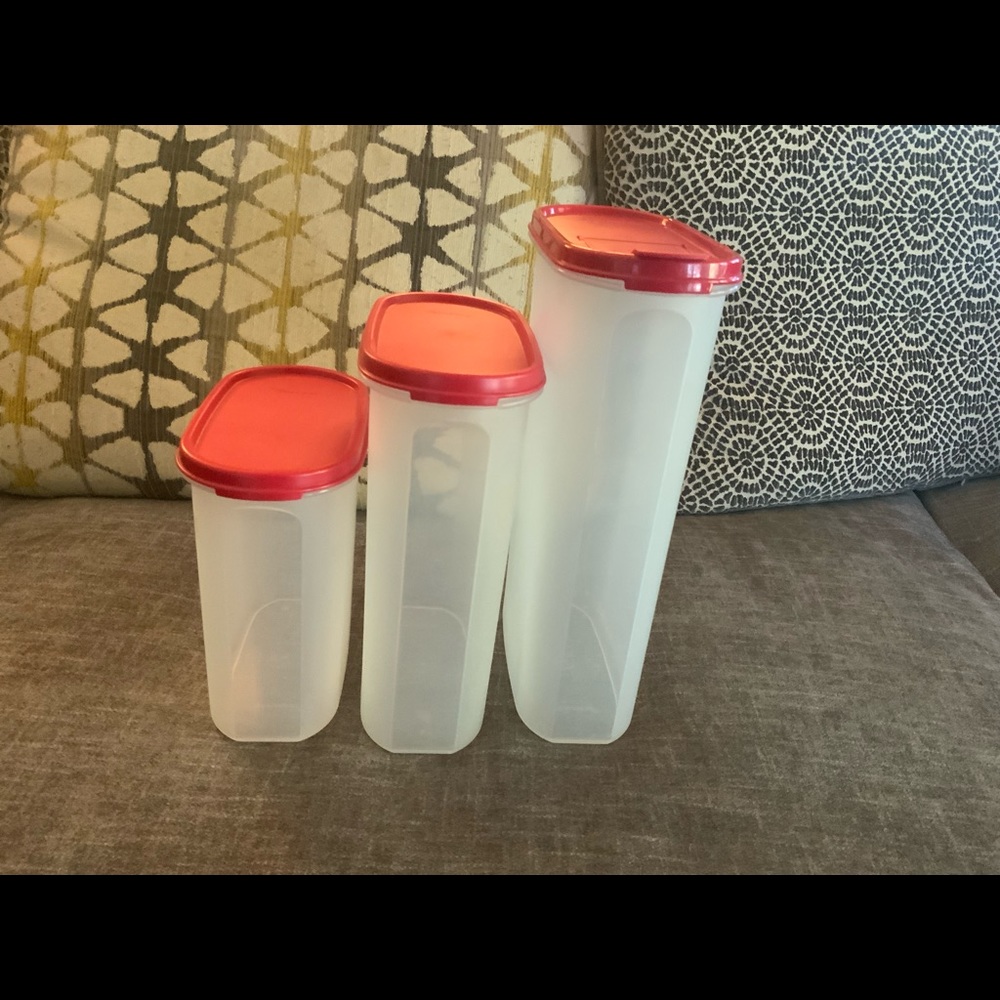 Tupperware Modular Mates Organizing Containers with Lids